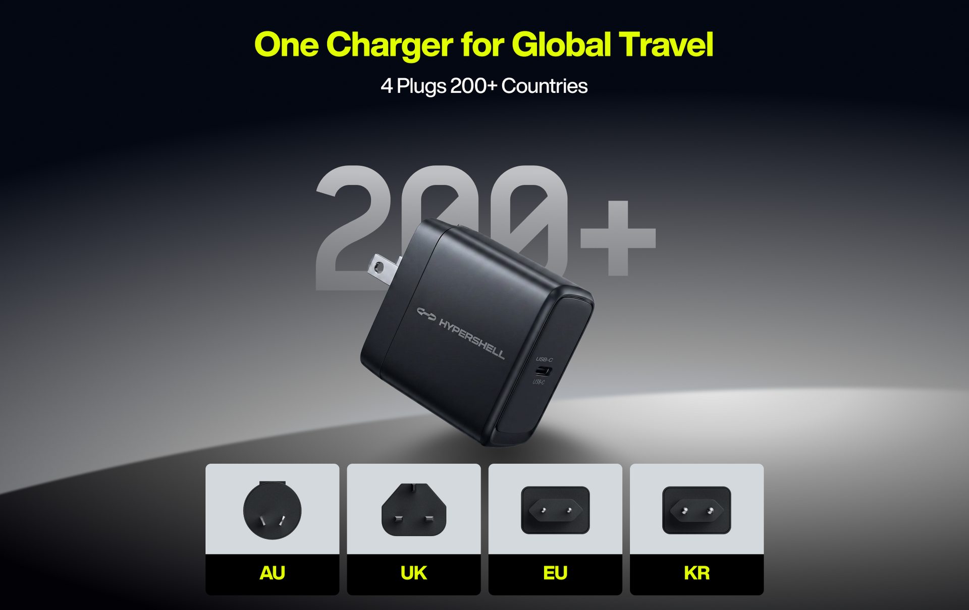 65W GaN 4-In-1 Multi Charger
