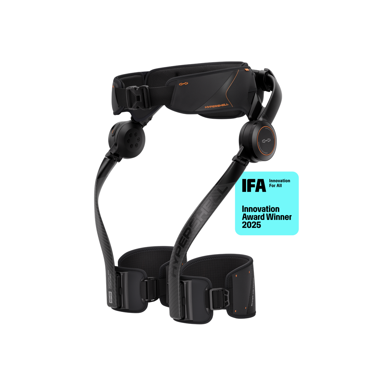 Hypershell X Ultra exoskeleton front view